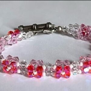Pink Crystal Bracelet